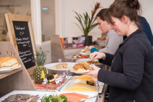 vergaderen en eten