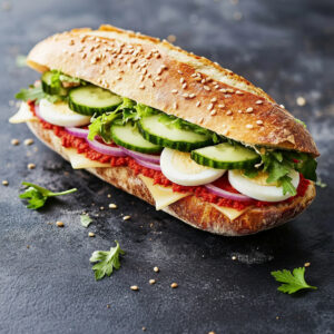 Gekookt ei (2 stuks) met mayonaise