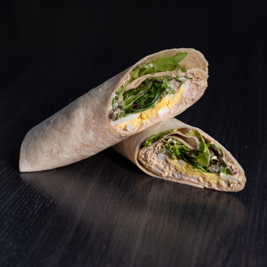 Wrap tonijnsalade