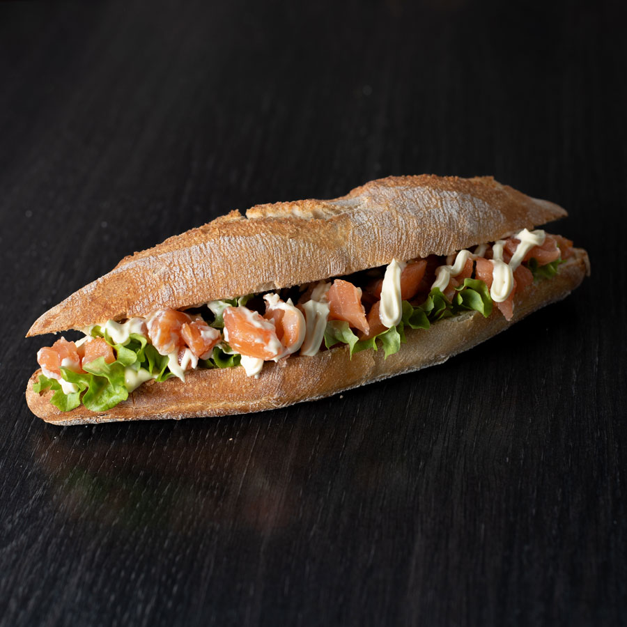 Broodje zalm